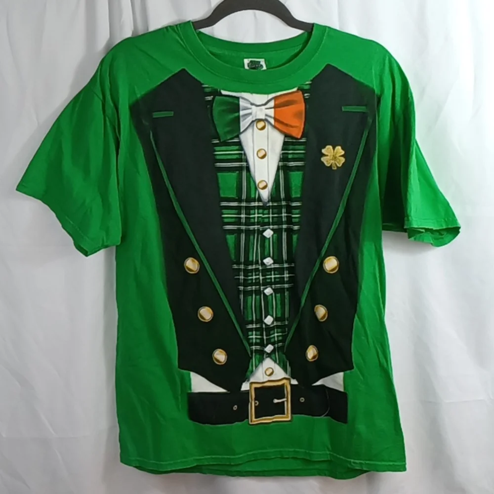 Men's Saint Patrick's t-shirt size large - Picture 1 of 2